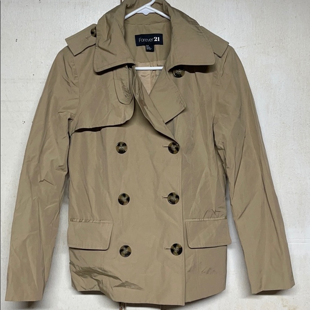 Womens forever 21 rain jacket small